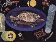 Paul Klee Around the Fish oil painting picture wholesale